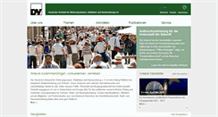 Desktop Screenshot of deutscher-verband.org